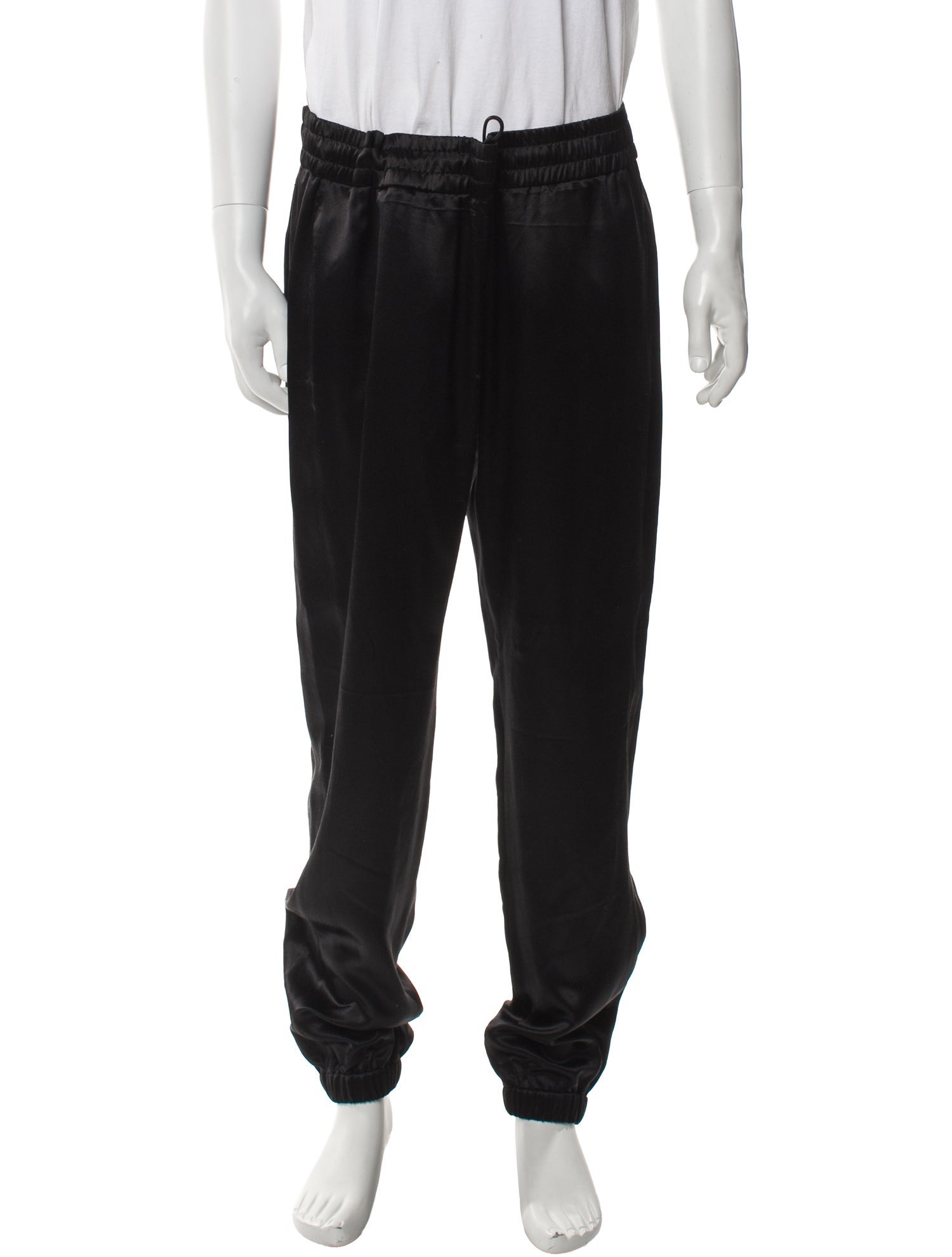 Saint Laurent 2022 Silk Lounge Bottoms