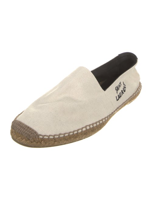 Saint Laurent Canvas Mesh Accents Espadrilles