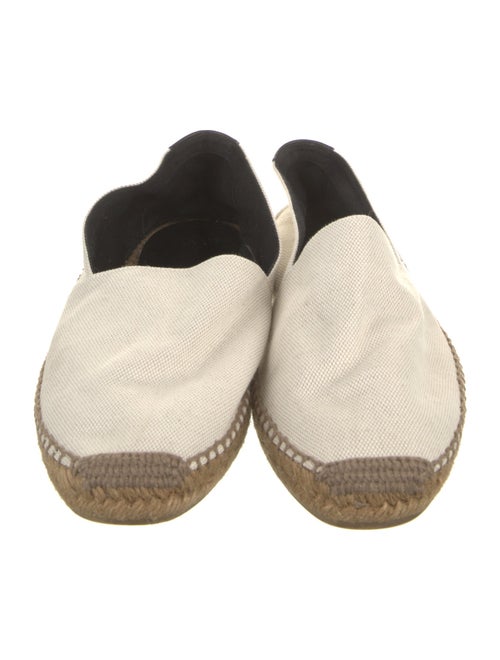 Saint Laurent Canvas Mesh Accents Espadrilles