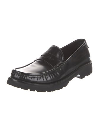 Saint Laurent Leather Dress Loafers
