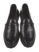 Saint Laurent Leather Dress Loafers