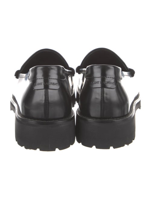 Saint Laurent Leather Dress Loafers