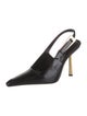 Saint Laurent Patent Leather Slingback Pumps