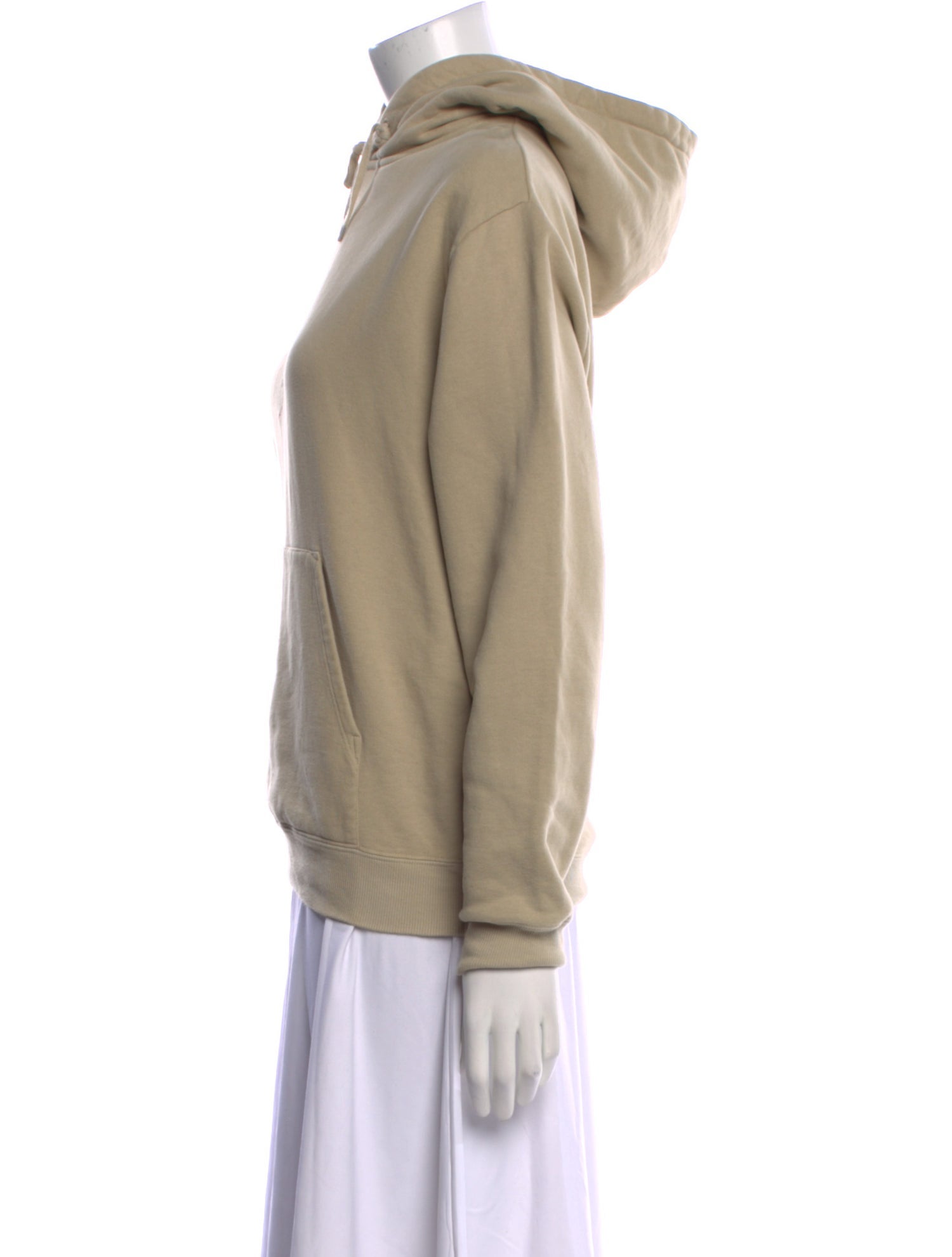 Saint Laurent Mock Neck Long Sleeve Sweatshirt