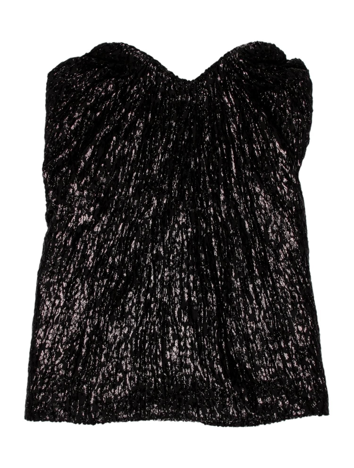 Saint Laurent Strapless Top