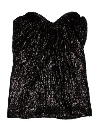 Saint Laurent Strapless Top