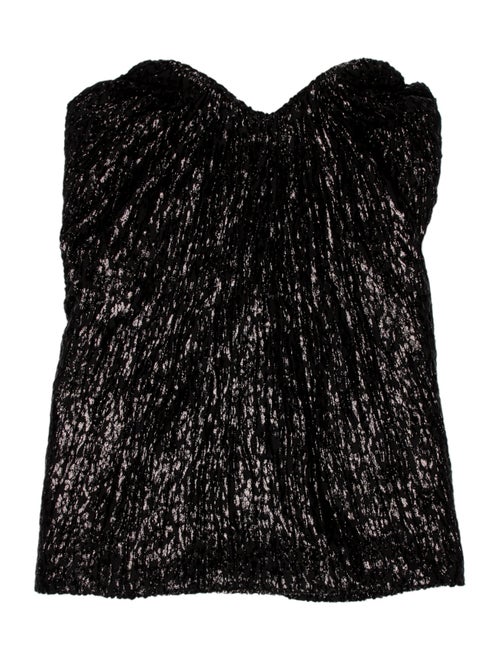 Saint Laurent Strapless Top