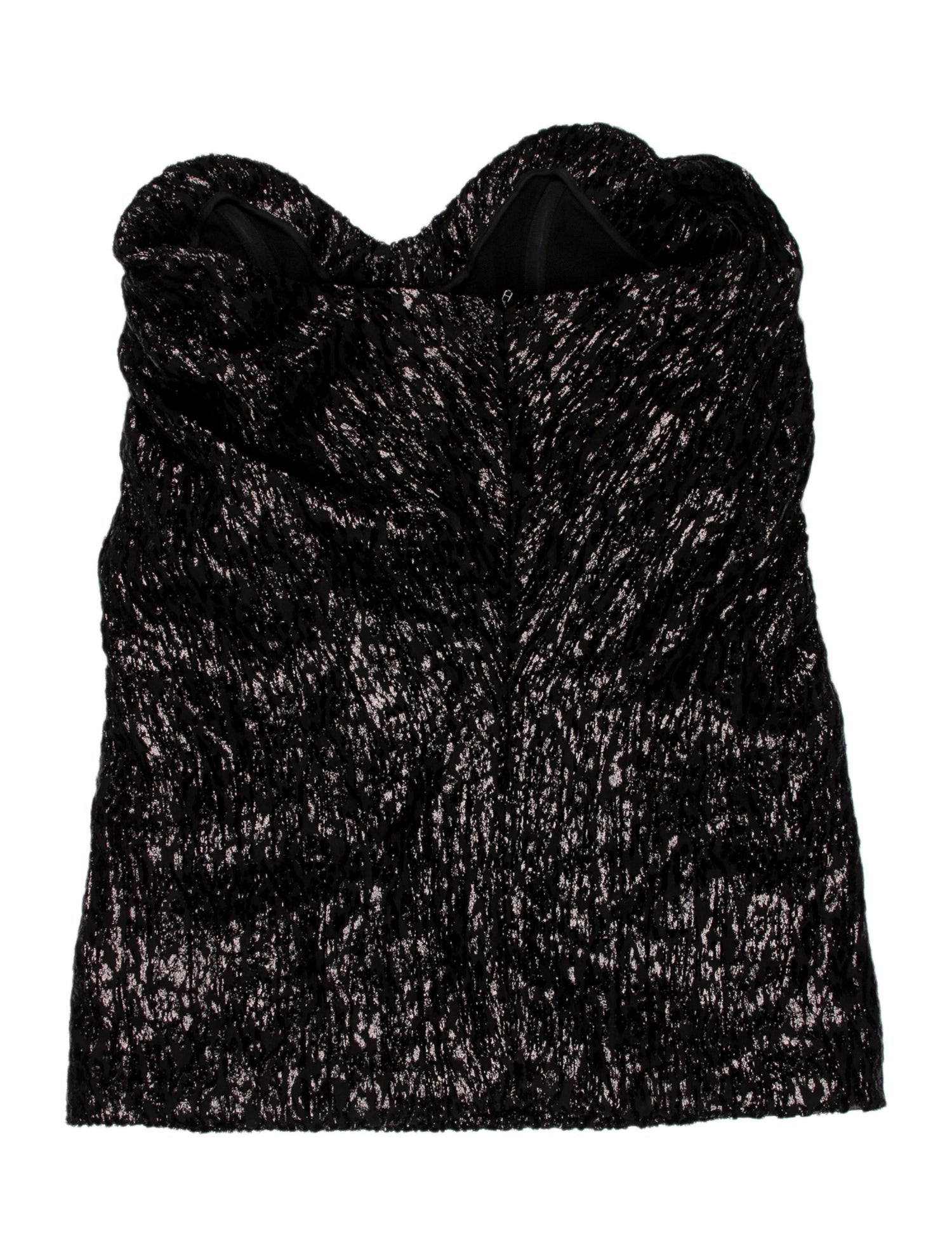 Saint Laurent Strapless Top