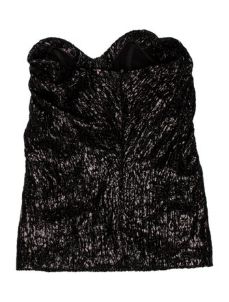 Saint Laurent Strapless Top