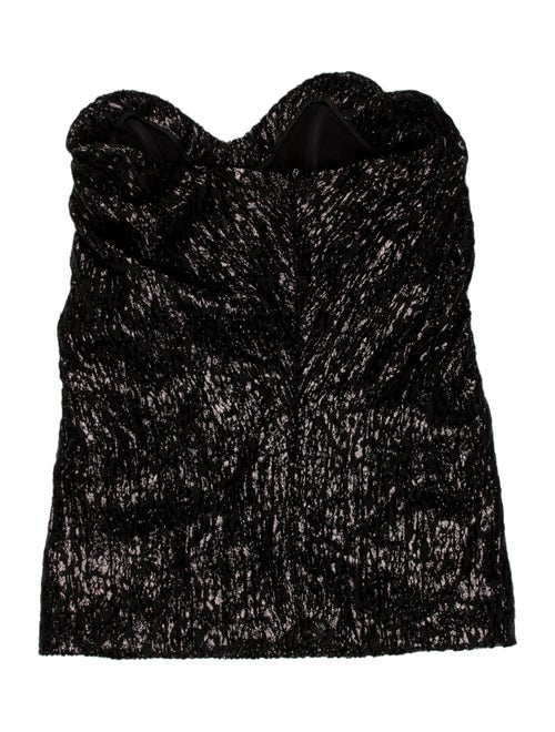 Saint Laurent Strapless Top