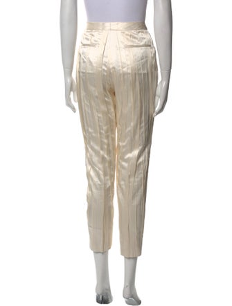 Saint Laurent Silk Skinny Leg Pants