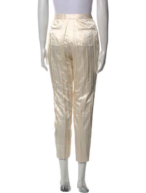Saint Laurent Silk Skinny Leg Pants