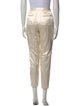 Saint Laurent Silk Skinny Leg Pants