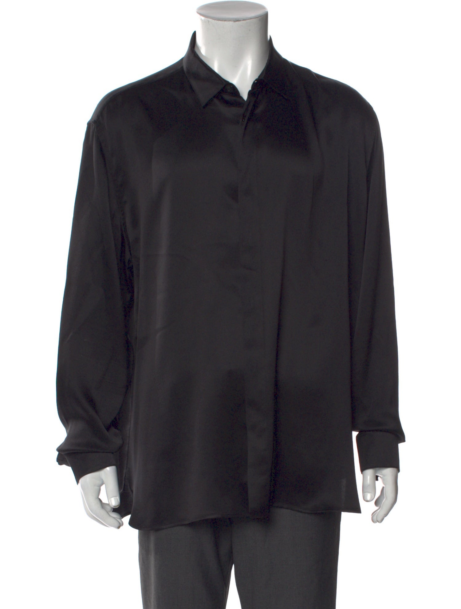 Saint Laurent 2022 Silk Dress Shirt