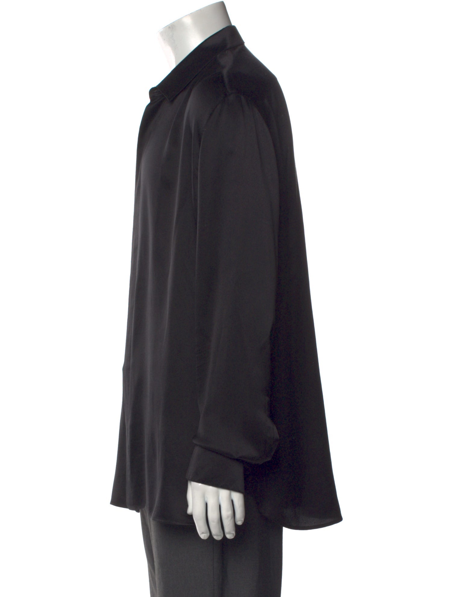 Saint Laurent 2022 Silk Dress Shirt