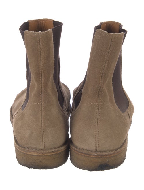 Saint Laurent Suede Chelsea Boots