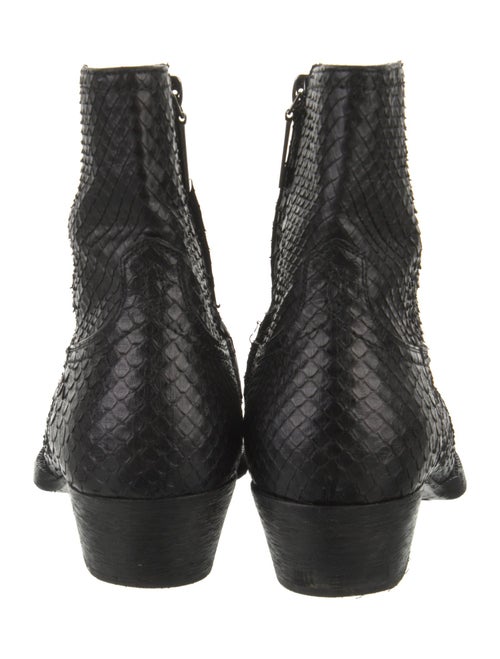 Saint Laurent Snakeskin Boots