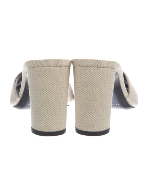 Saint Laurent Canvas Slides