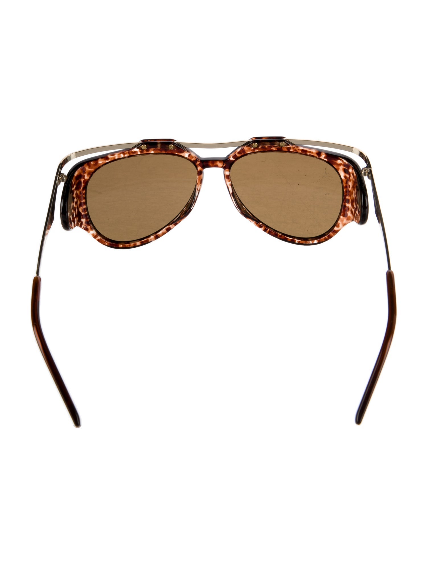 Saint Laurent Aviator Tinted Sunglasses