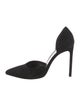 Saint Laurent Suede D'Orsay Pumps