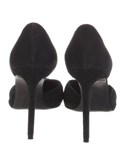 Saint Laurent Suede D'Orsay Pumps