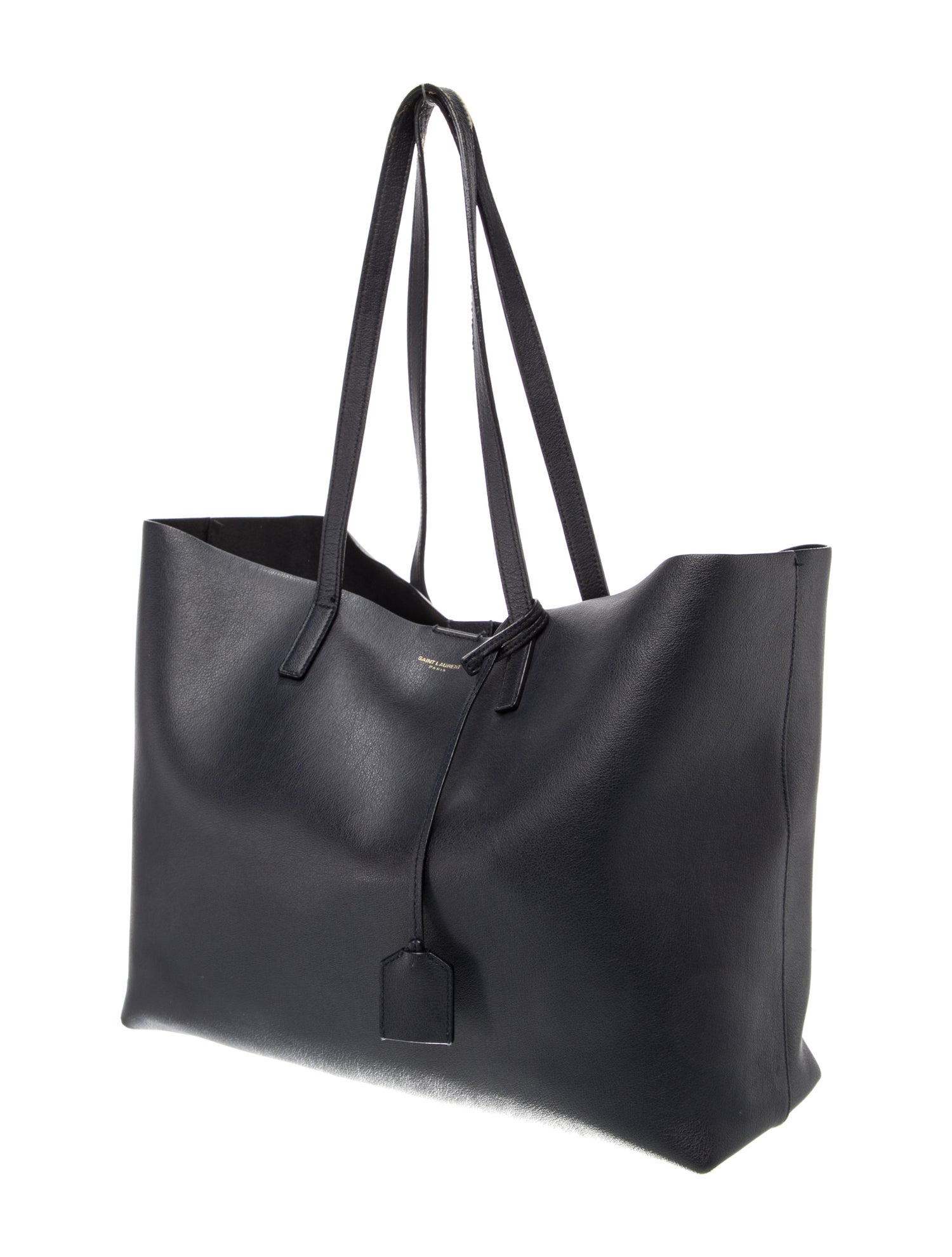 Saint Laurent Leather Shopping Tote