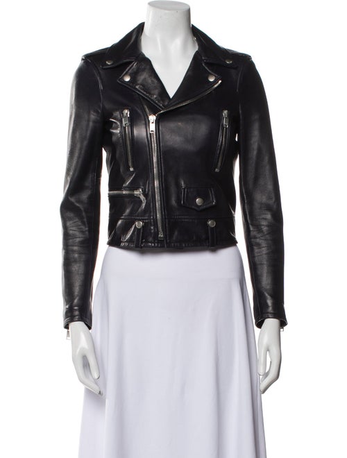 Saint Laurent Leather Biker Jacket