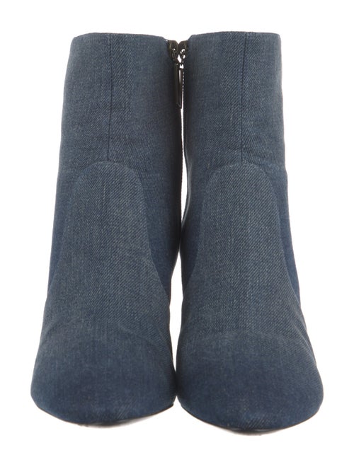 Saint Laurent Denim Sock Boots