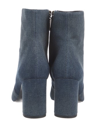 Saint Laurent Denim Sock Boots
