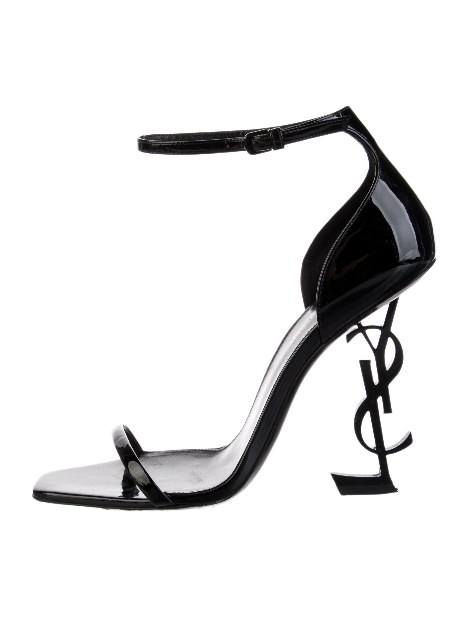 Saint Laurent Patent Leather Sandals