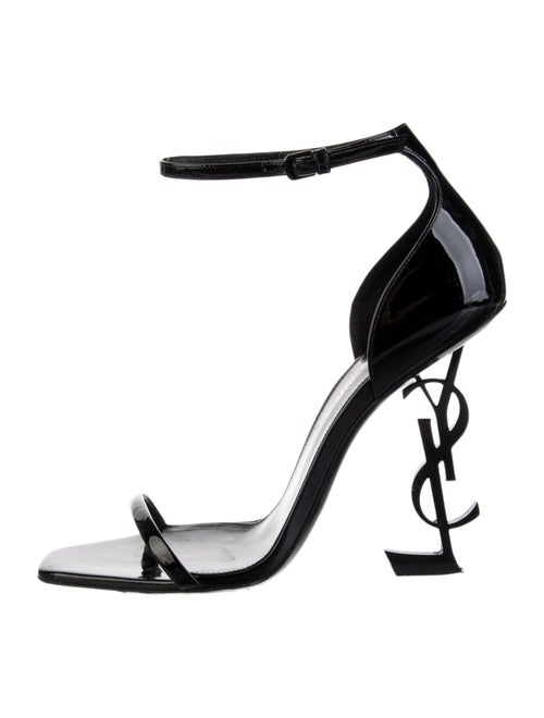 Saint Laurent Patent Leather Sandals