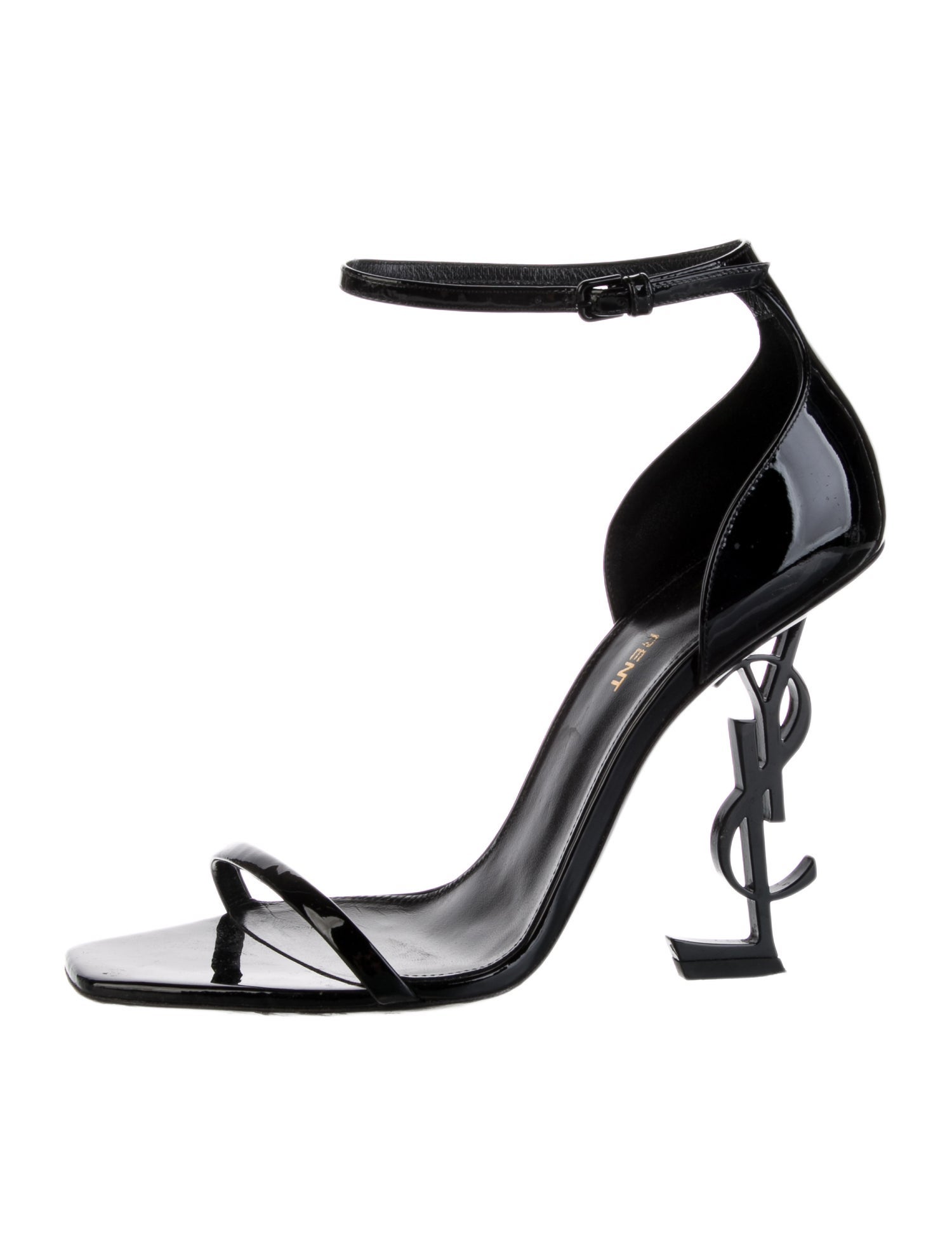 Saint Laurent Patent Leather Sandals