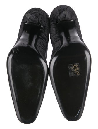 Saint Laurent Velvet Sock Boots