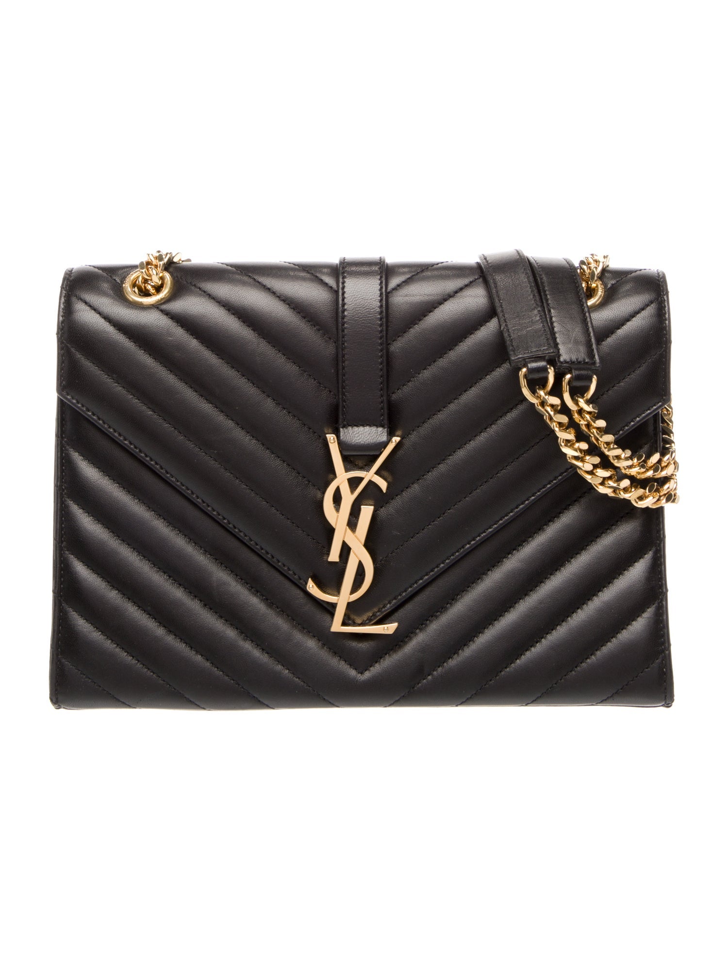 Saint Laurent Leather Envelope