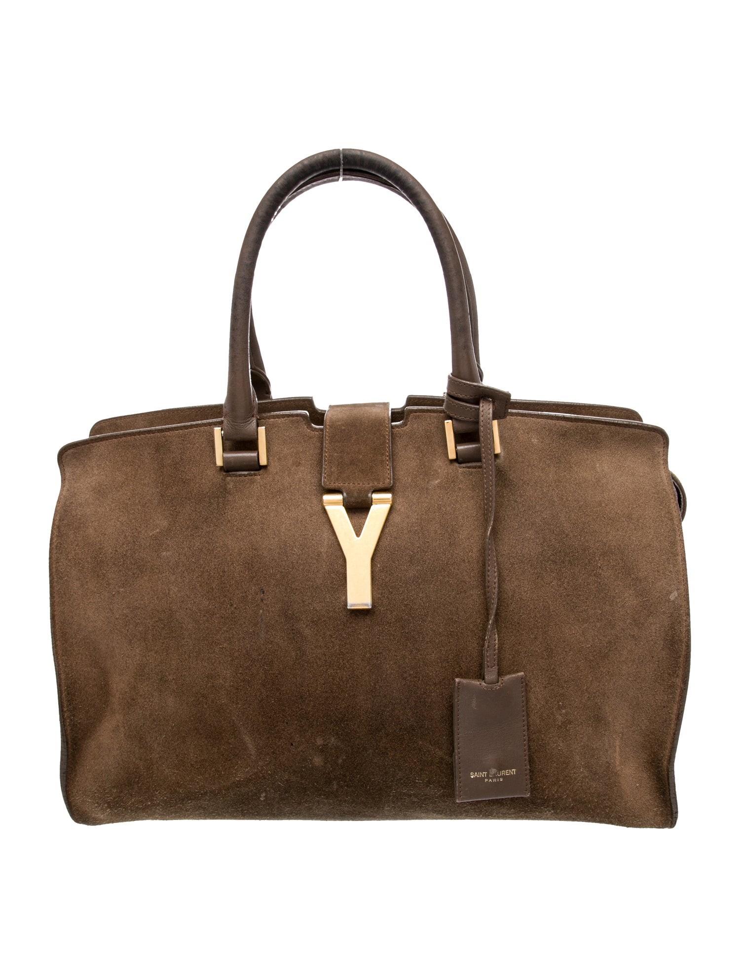 Saint Laurent Suede Y Cabas