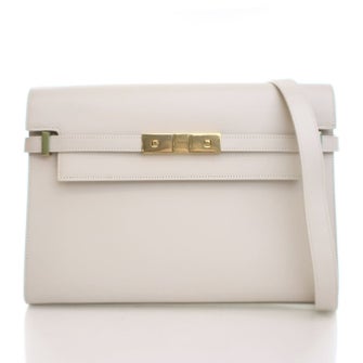 Saint Laurent Calf Leather Manhattan Medium