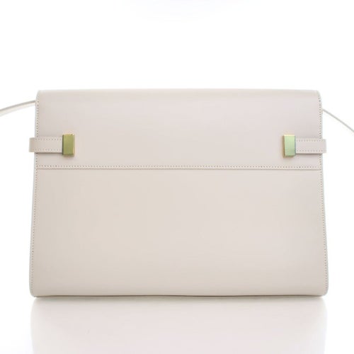 Saint Laurent Calf Leather Manhattan Medium