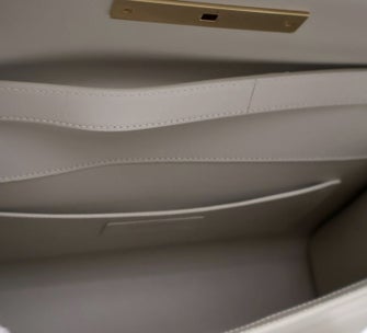 Saint Laurent Calf Leather Manhattan Medium