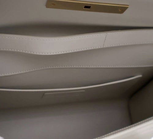 Saint Laurent Calf Leather Manhattan Medium