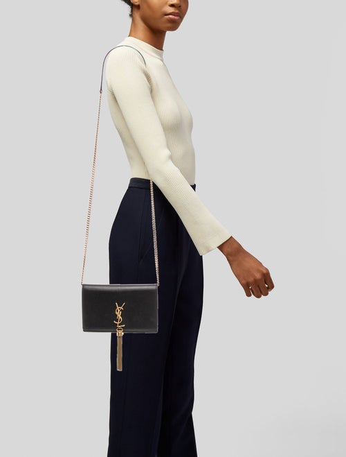 Saint Laurent Leather Kate Small