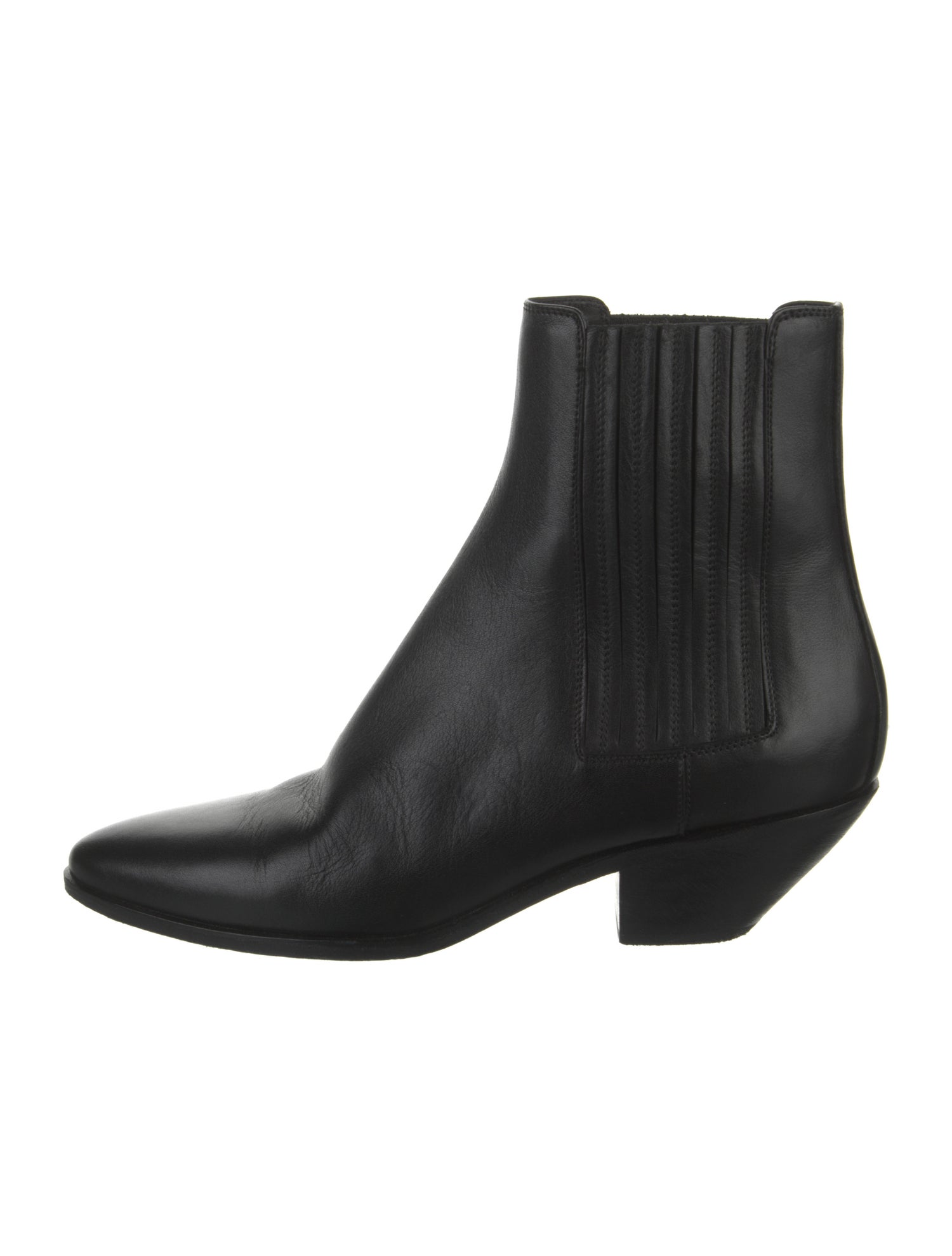 Saint Laurent Leather Chelsea Boots