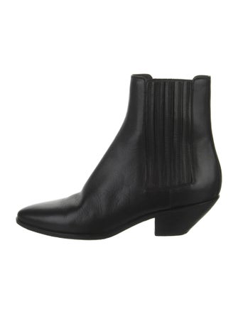 Saint Laurent Leather Chelsea Boots