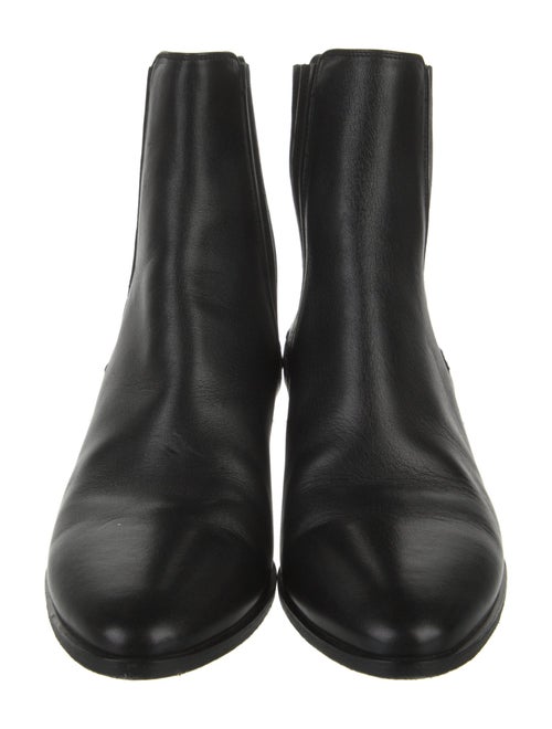 Saint Laurent Leather Chelsea Boots