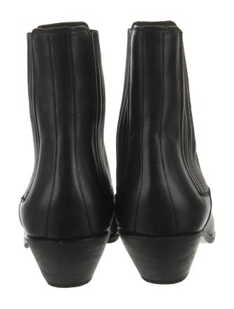 Saint Laurent Leather Chelsea Boots
