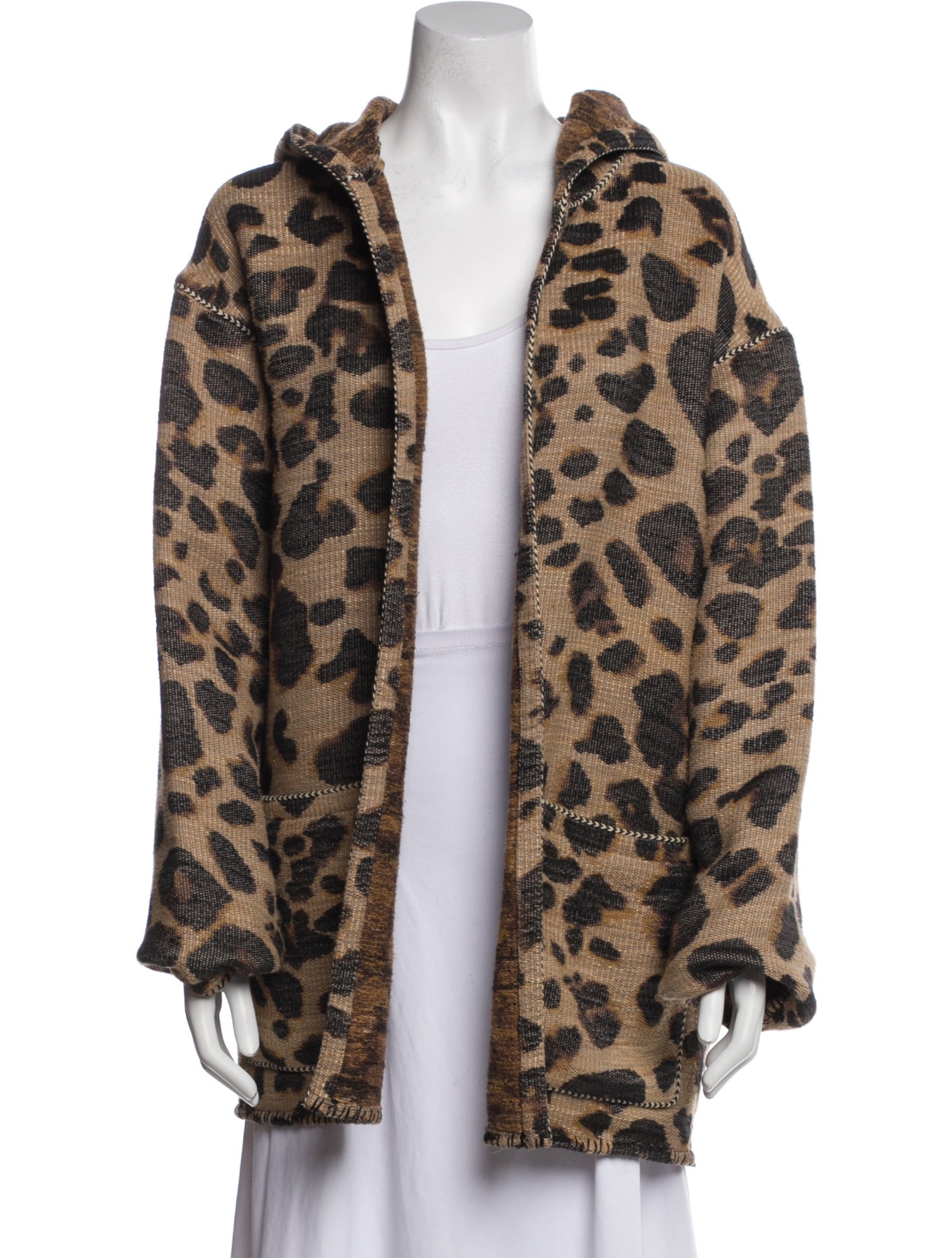 Saint Laurent Animal Print Jacket
