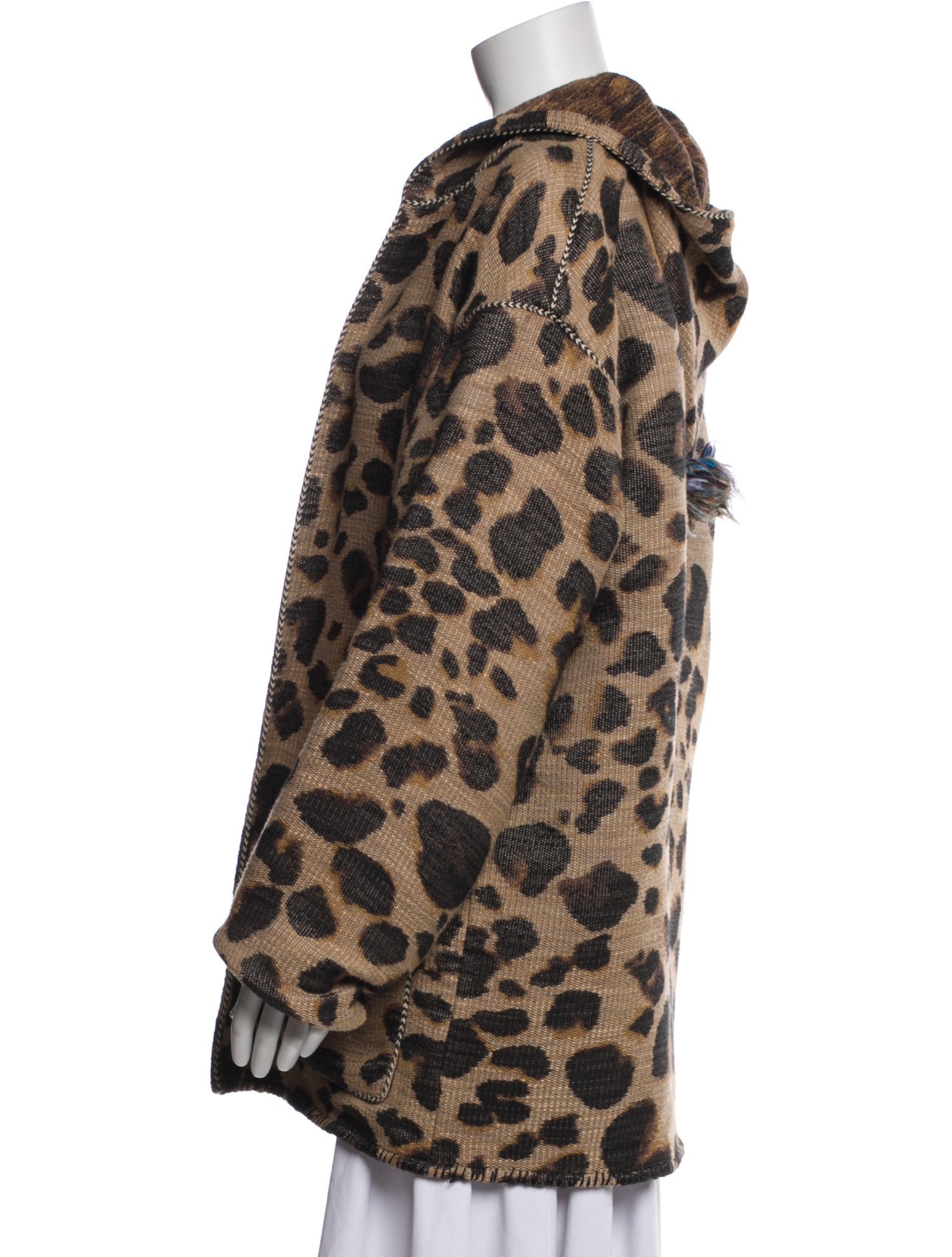 Saint Laurent Animal Print Jacket