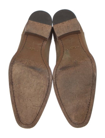 Saint Laurent Suede Chelsea Boots