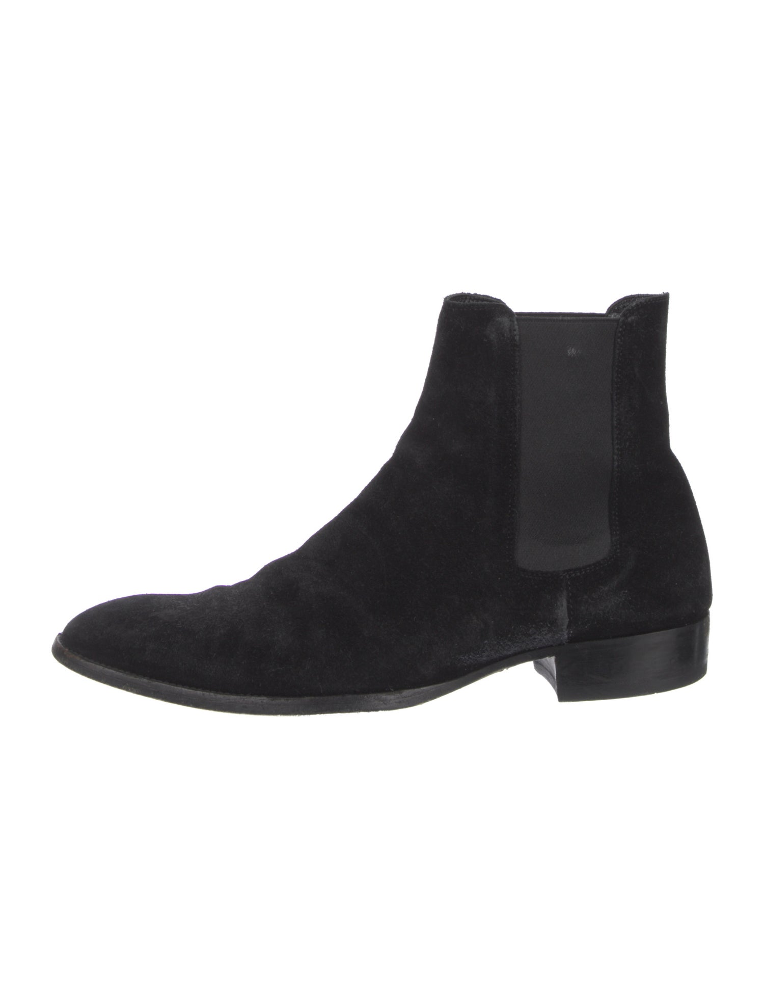 Saint Laurent Suede Chelsea Boots