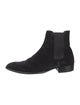 Saint Laurent Suede Chelsea Boots