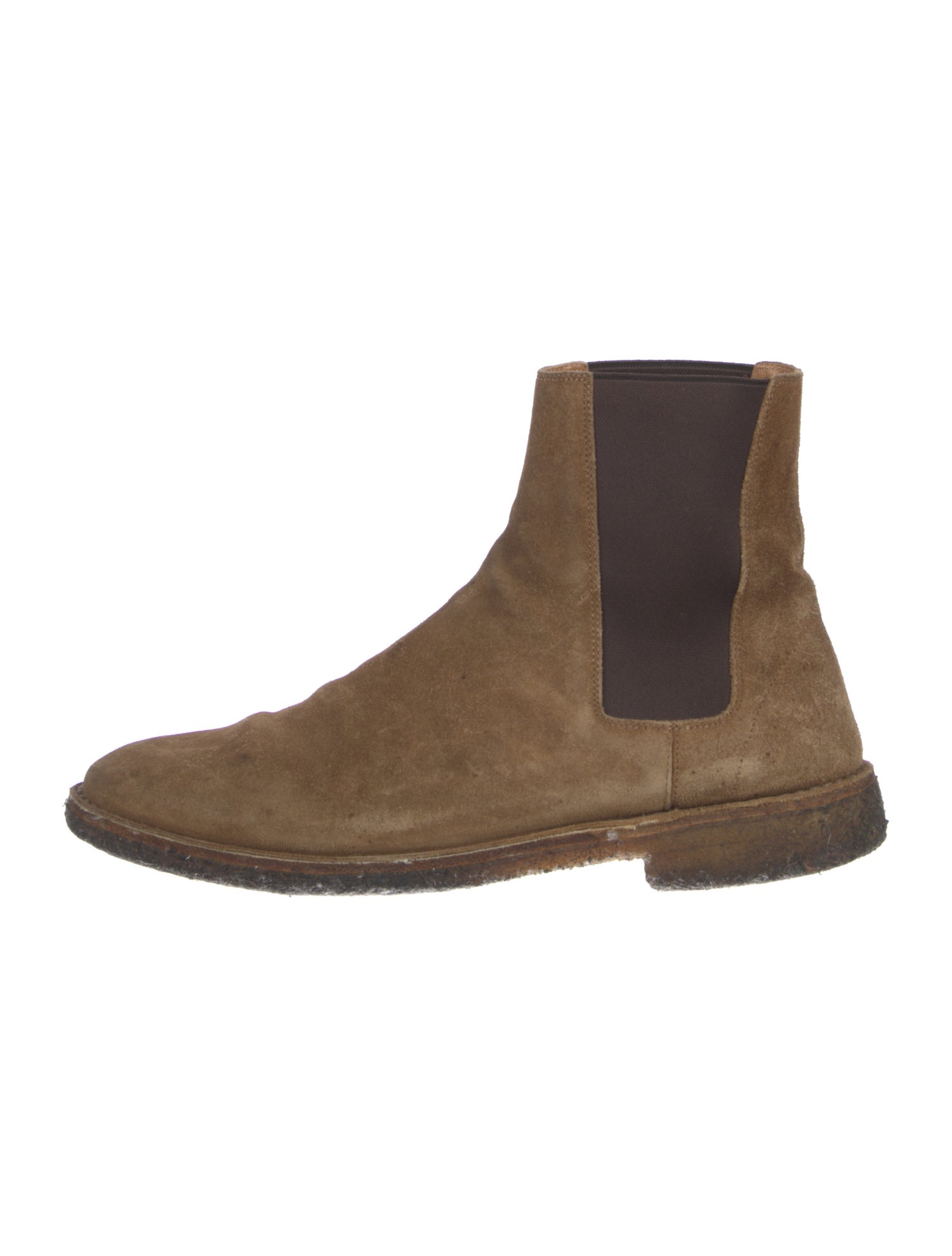 Saint Laurent Suede Chelsea Boots